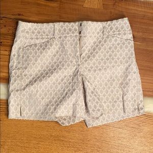 Dressy white and cream shorts